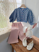 ［Melikey］Cotton wide pants