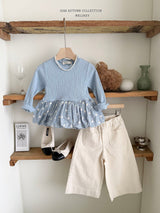 ［Melikey］Cotton wide pants