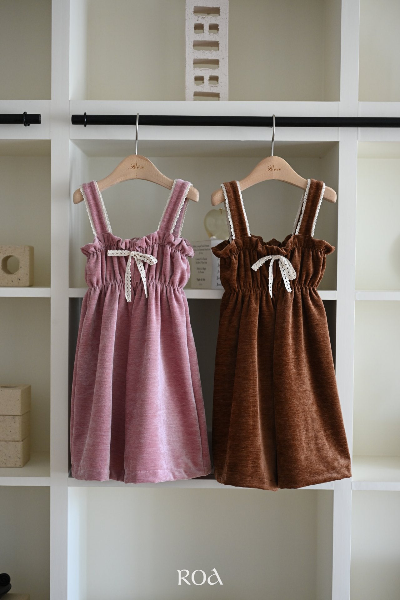 ［ROA］Shirring jumpsuit