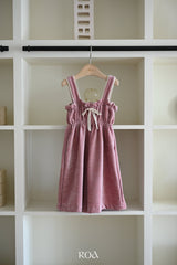 ［ROA］Shirring jumpsuit