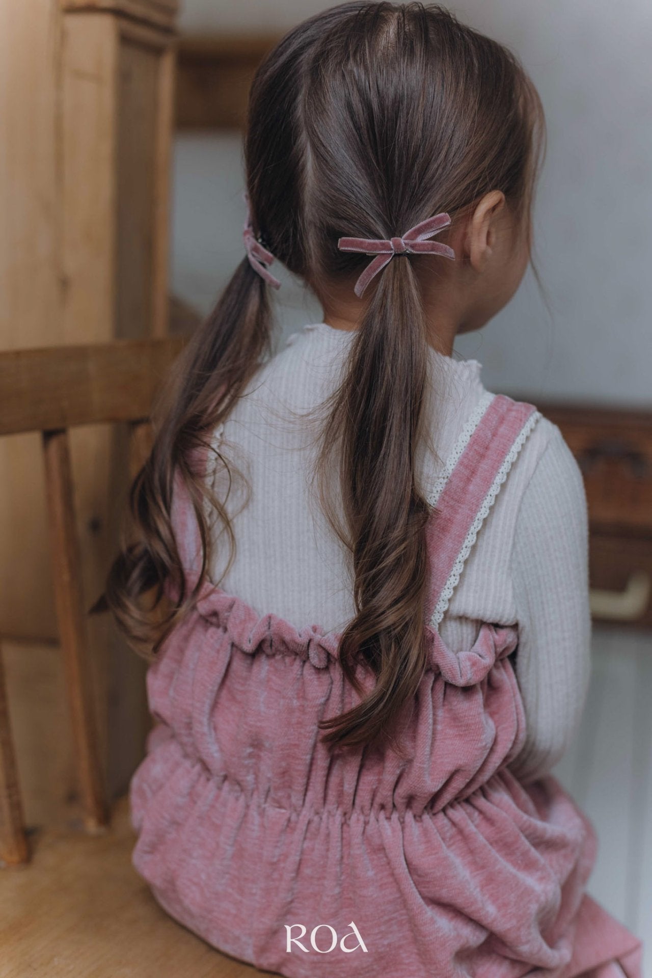 ［ROA］Shirring jumpsuit