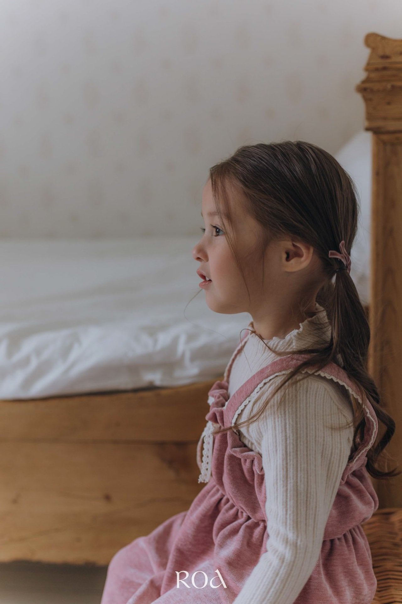 ［ROA］Shirring jumpsuit