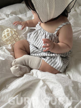 ［guruguru］Stripe camisole rompers