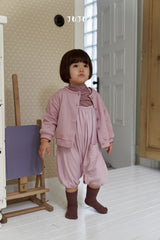［jujua］Stripe mellow tops