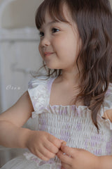 ［OREN］Flora tulle swim wear