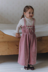 ［ROA］Shirring jumpsuit