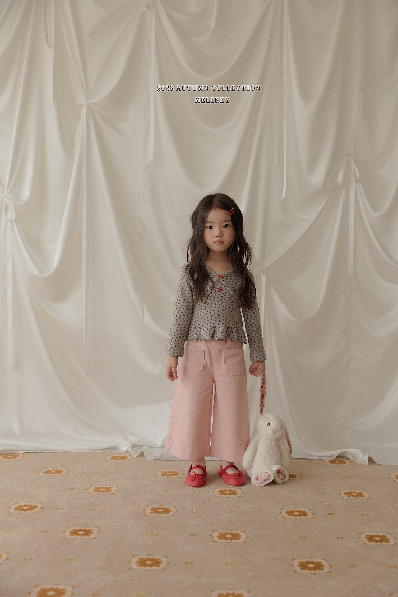 ［Melikey］Cotton wide pants