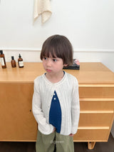 ［digreen］Wiggly rib cardigan (kids)
