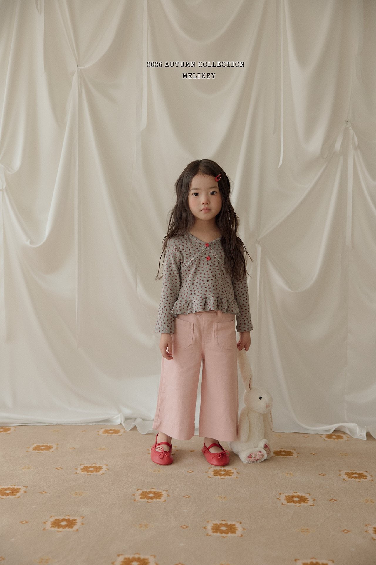 ［Melikey］Cotton wide pants