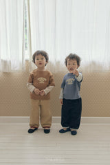 ［The beige］Layered Sleeve Tee