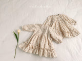 ［valubebe］Saffron flower one-piece (baby)
