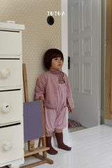 ［jujua］Stripe mellow tops