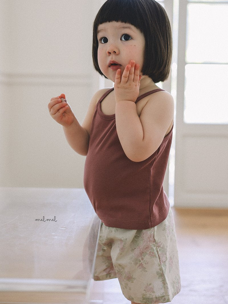 ［melmel］Garden short pants