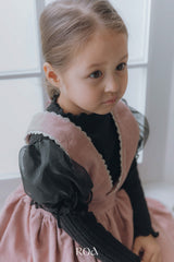 ［ROA］Lace suspender one-piece