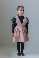 ［ROA］Lace suspender one-piece