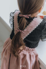 ［ROA］Lace suspender one-piece