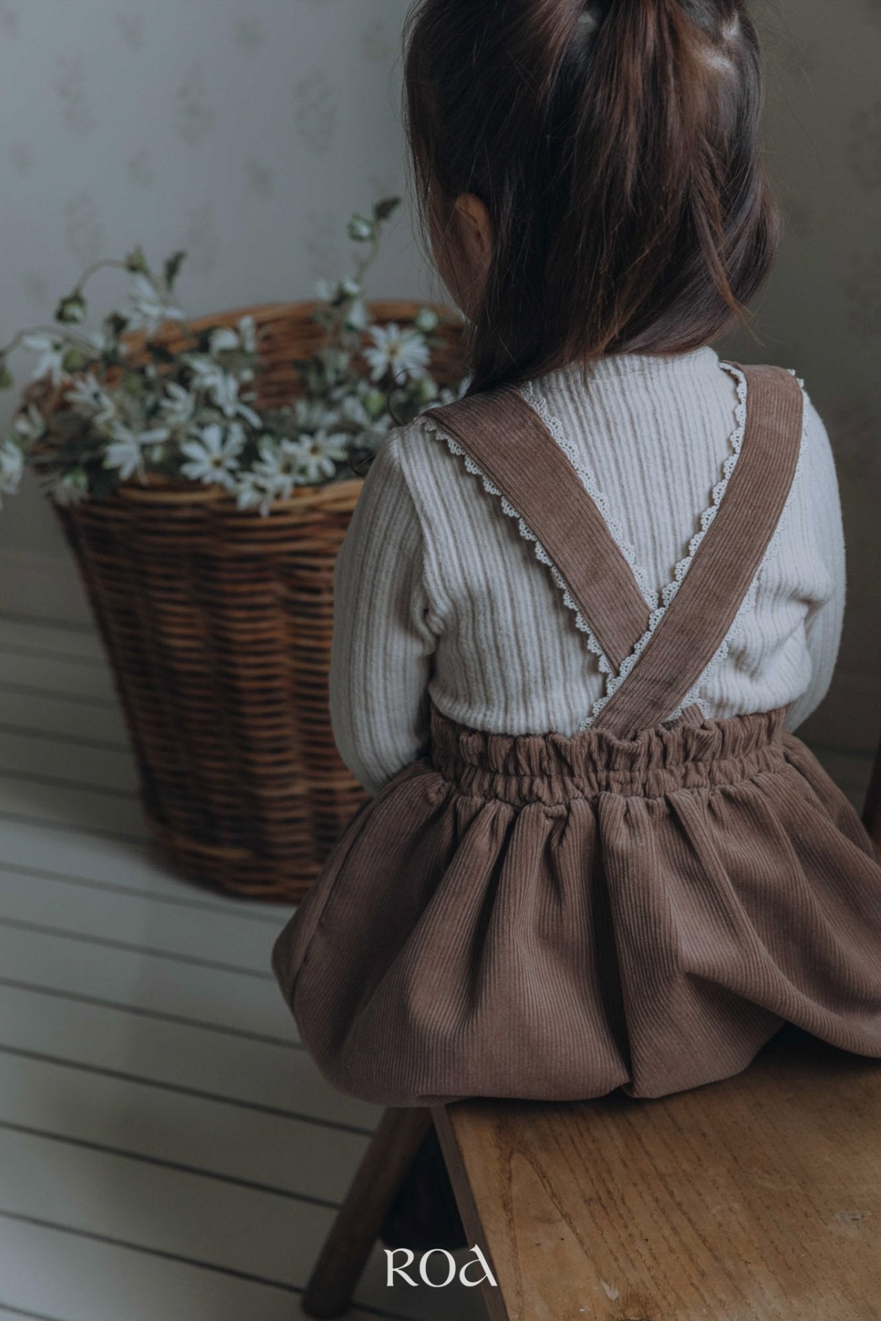 ［ROA］Lace suspender one-piece