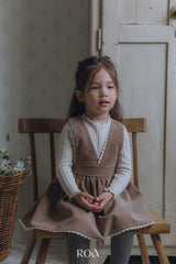 ［ROA］Lace suspender one-piece