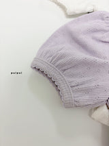 ［puipui］Eve eyelet puff tops