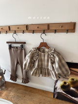 ［marron］Mono frill blouse