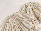 ［valubebe］Saffron flower one-piece (baby)
