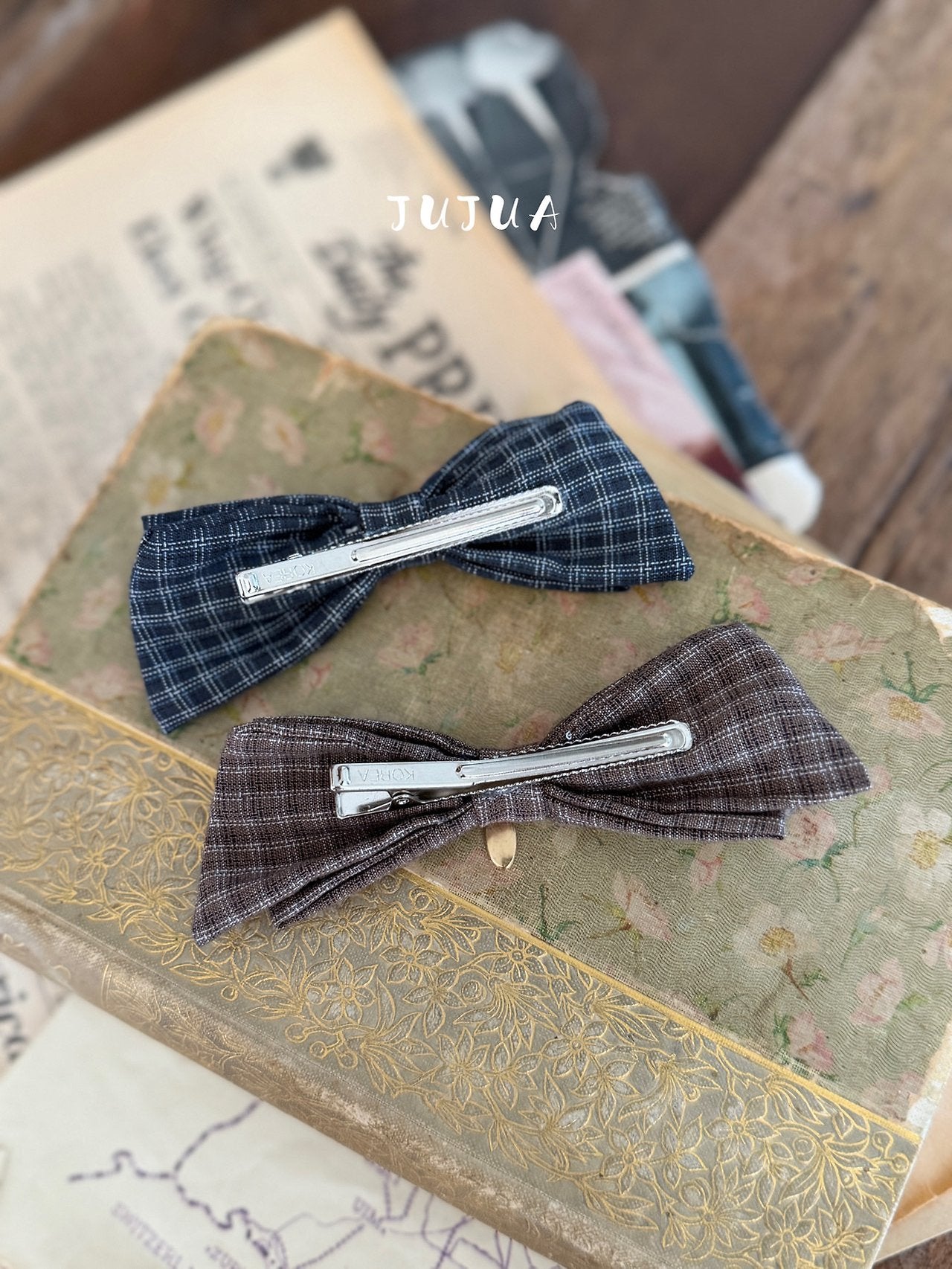 ［jujua］Check hair pin