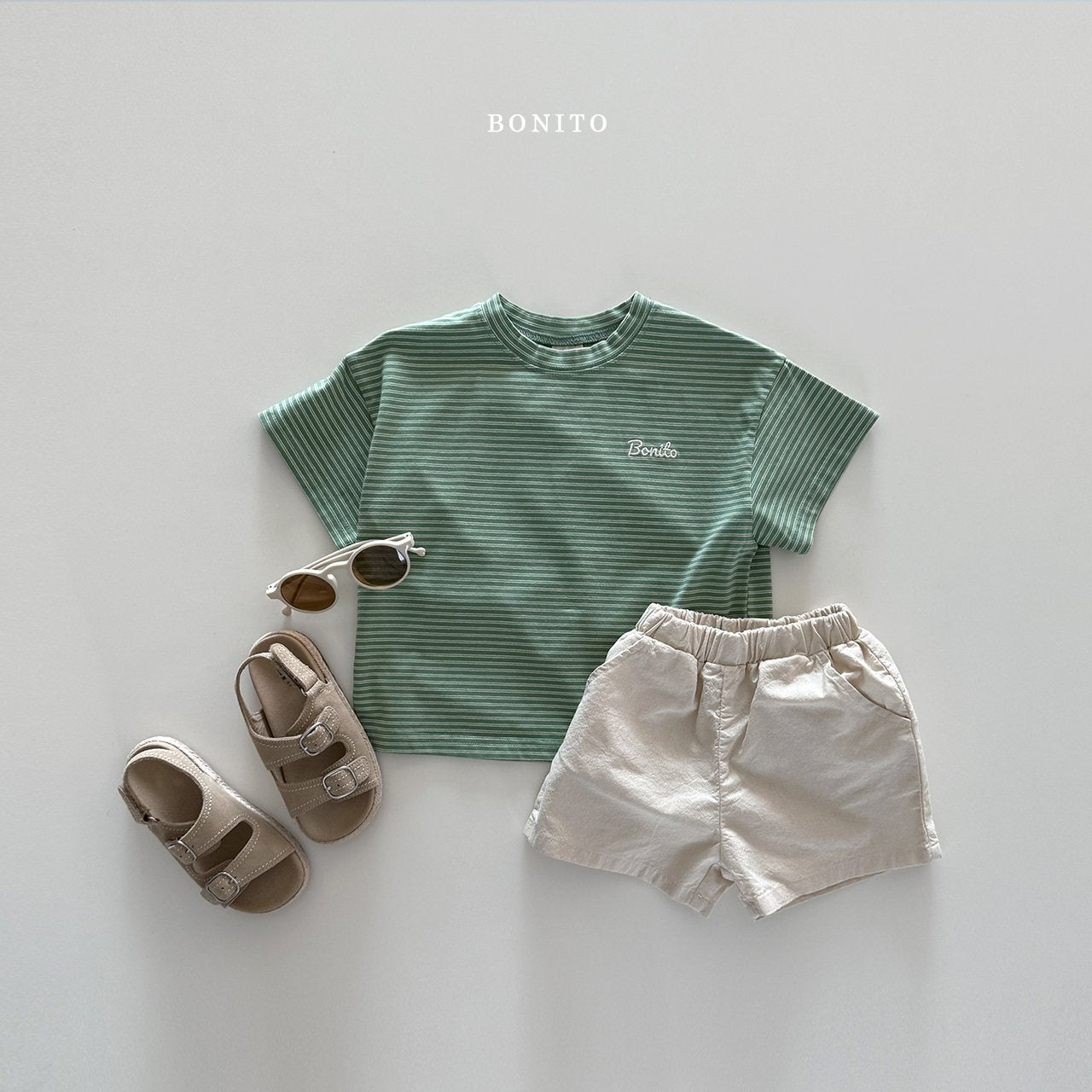 ［Bonito］linen short pants