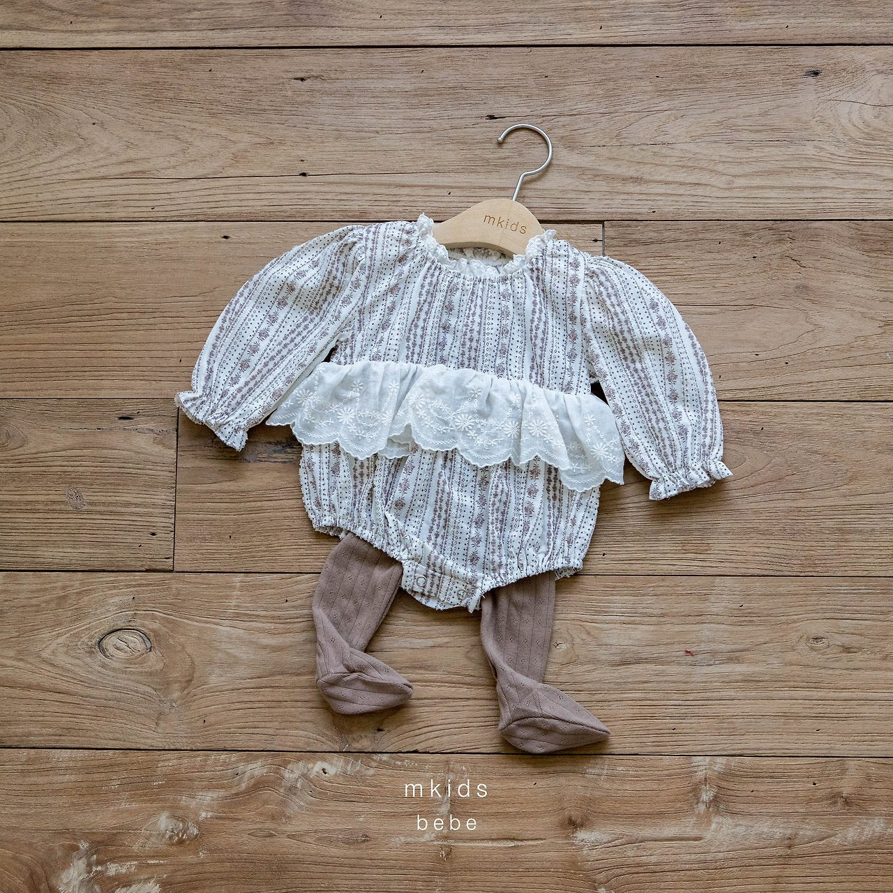 ［mkids］Adole lace rompers
