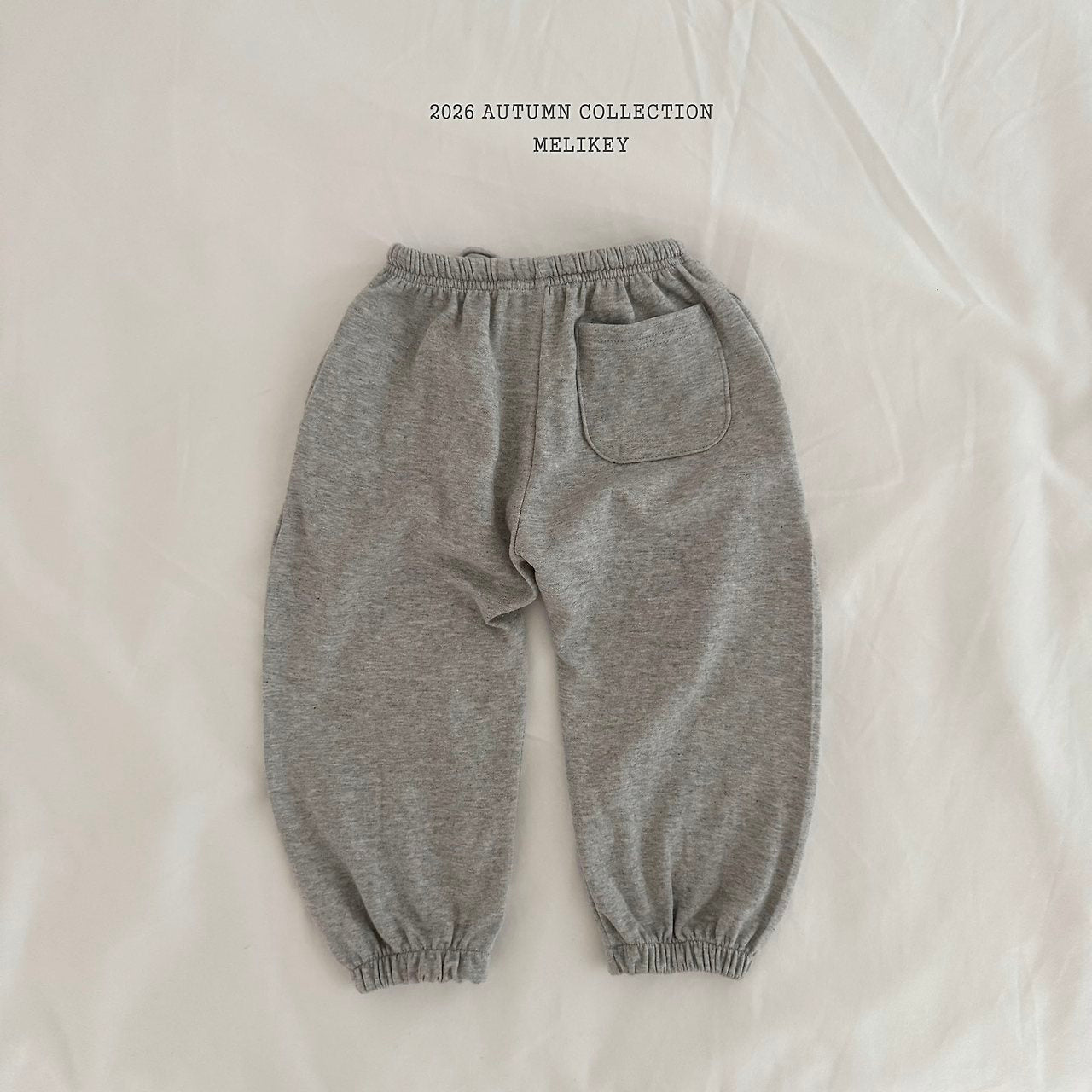 ［Melikey］Button color jogger pants