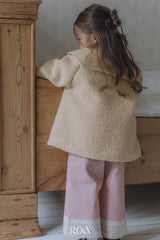 ［ROA］Lace wide pants