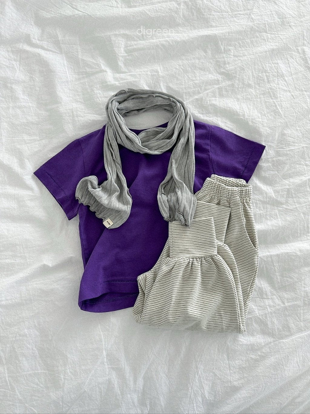 ［digreen］Wrinkle scarf