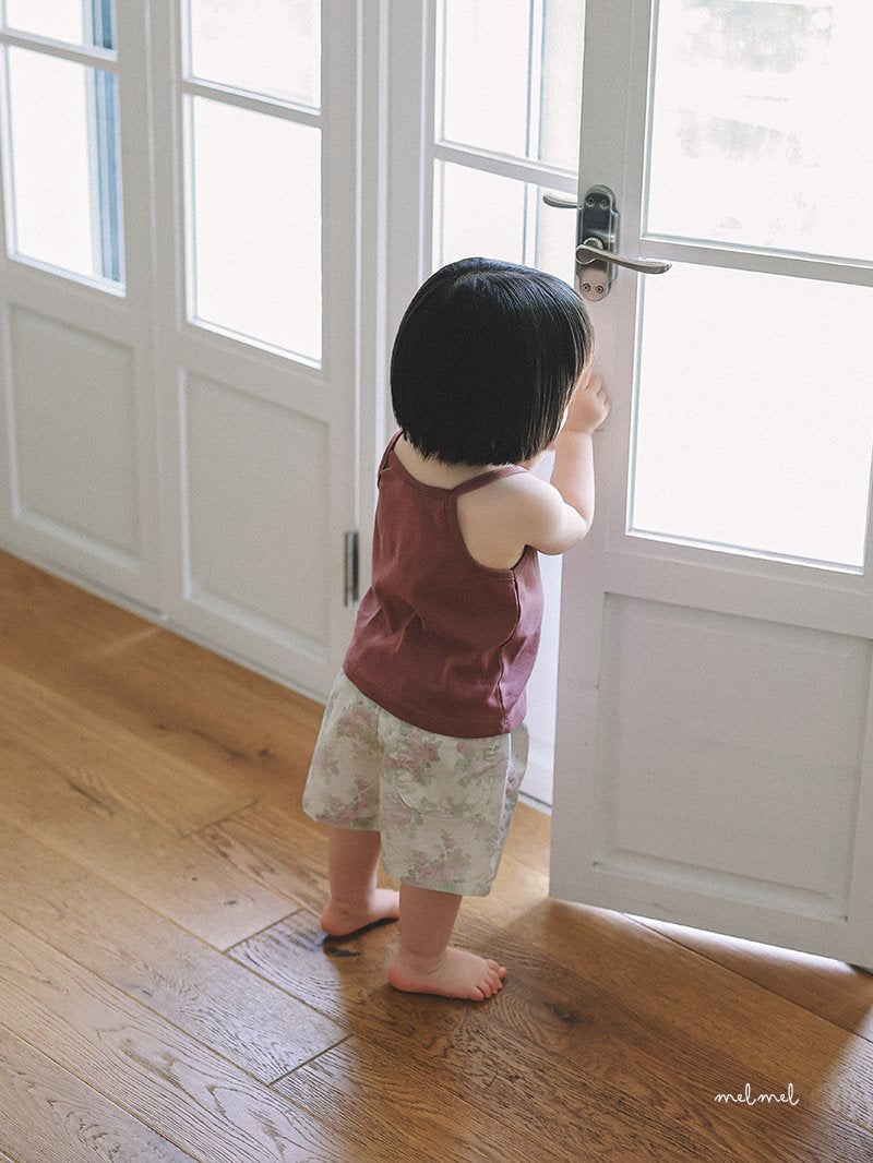 ［melmel］Garden short pants