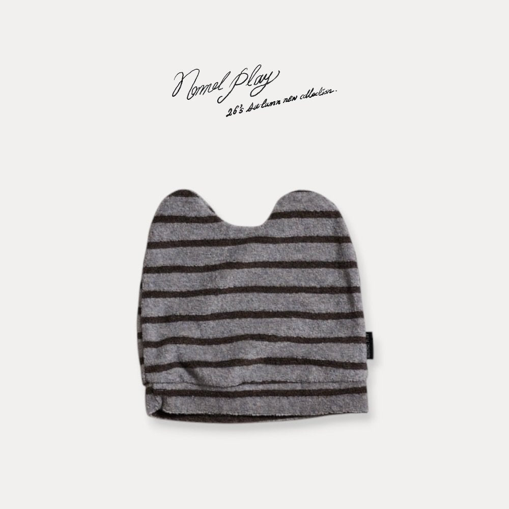 ［normalplay］Melody Stripe Kitty Hat