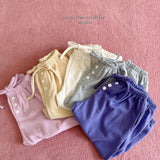 ［Melikey］Button color jogger pants