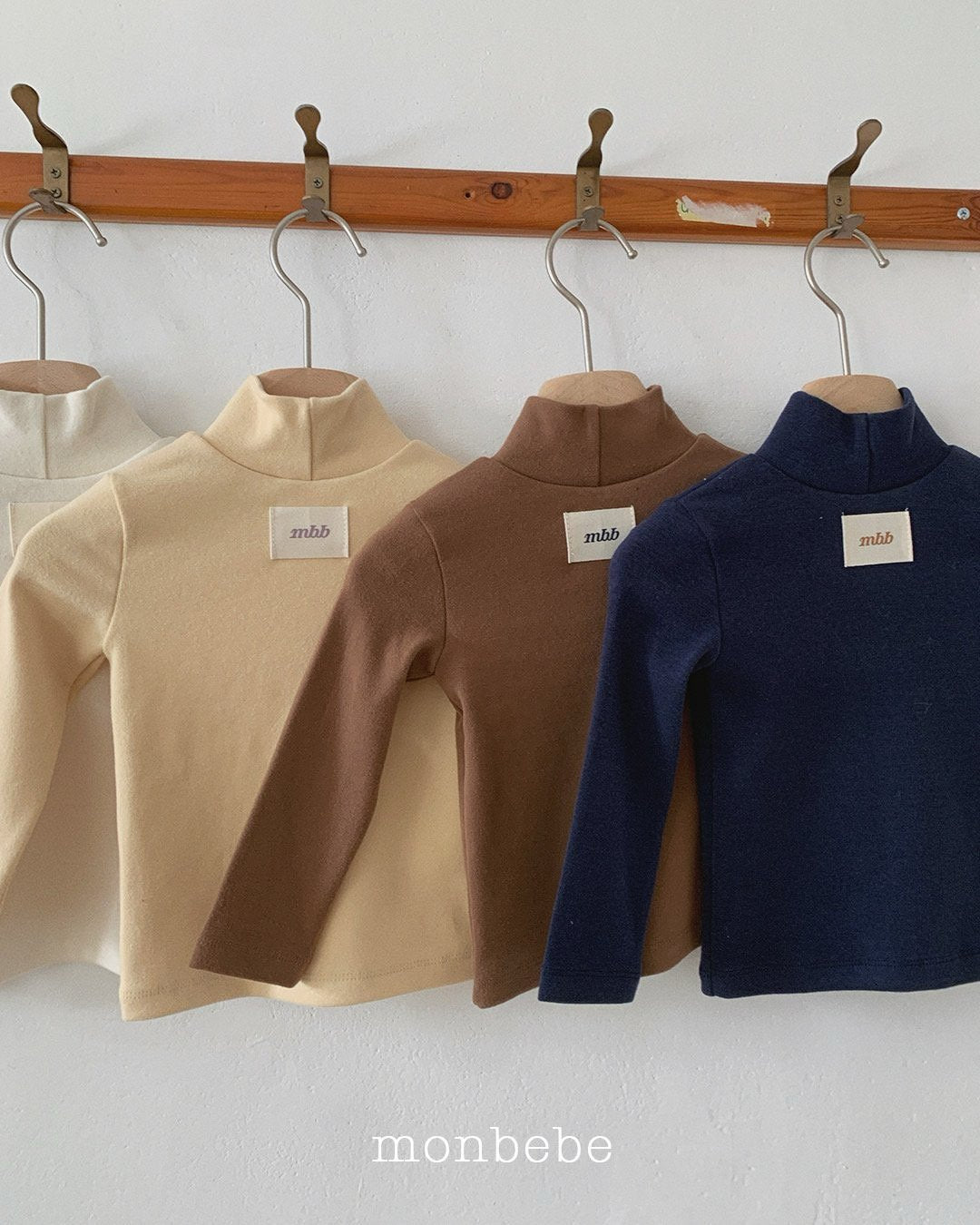 [monbebe] mbb high neck tops