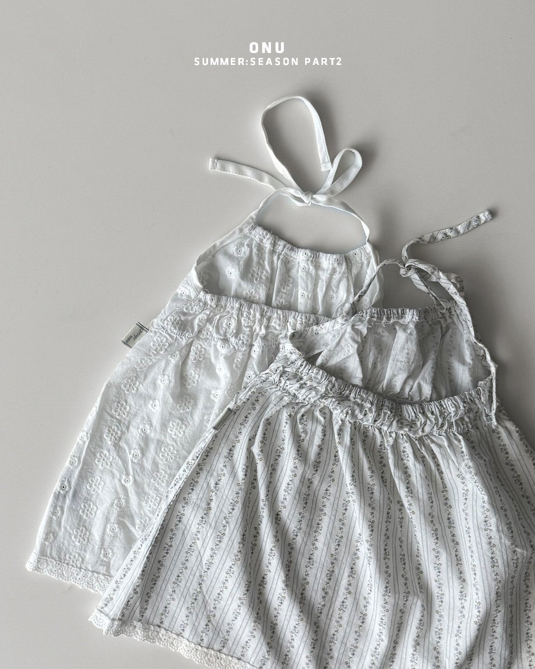 ［onu］Halter one-piece