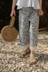 ［perrobebe］Juliette flower pants (gray)