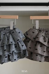 ［ROA］Chloe ribbon cancan pants