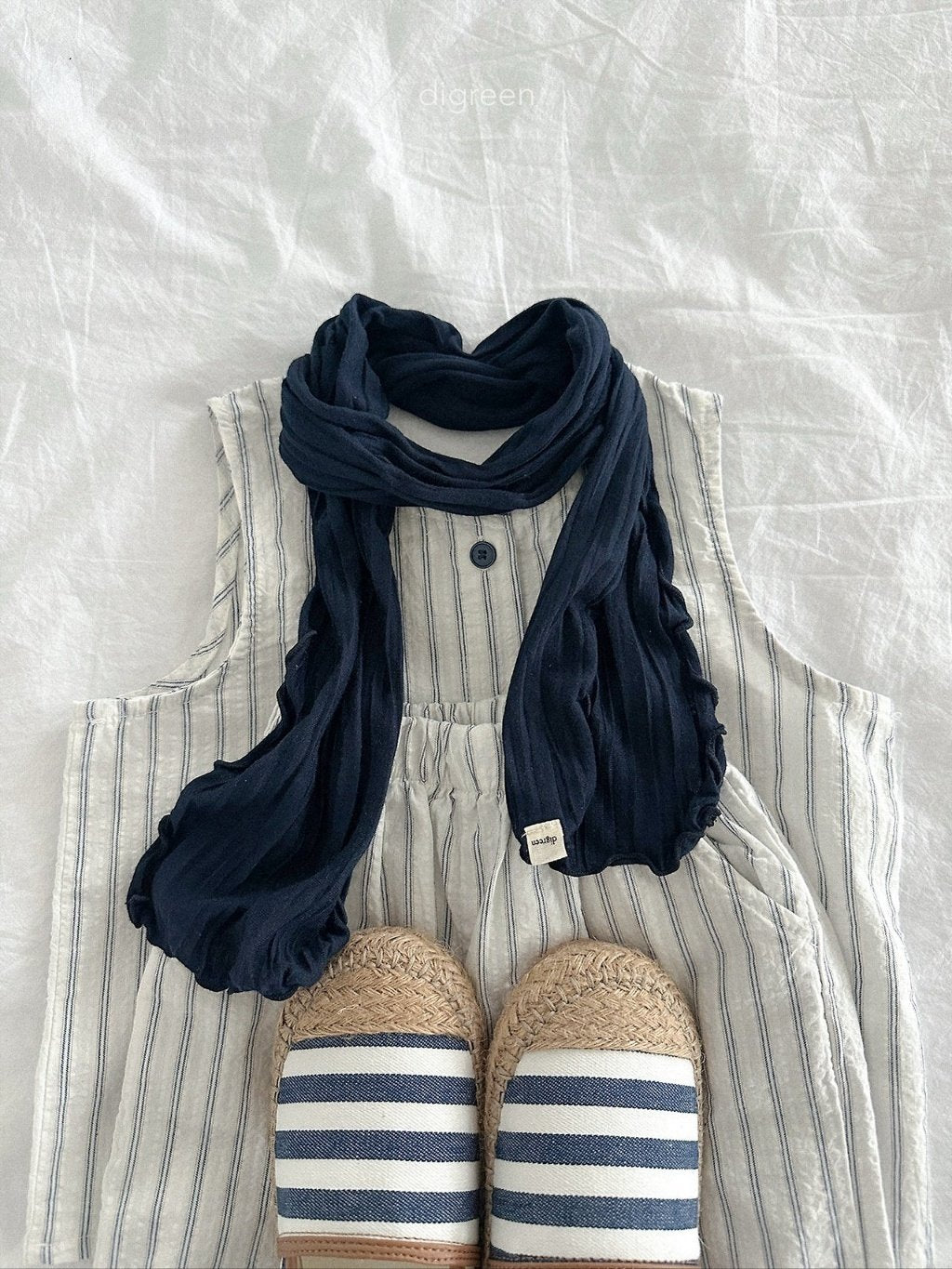 ［digreen］Wrinkle scarf