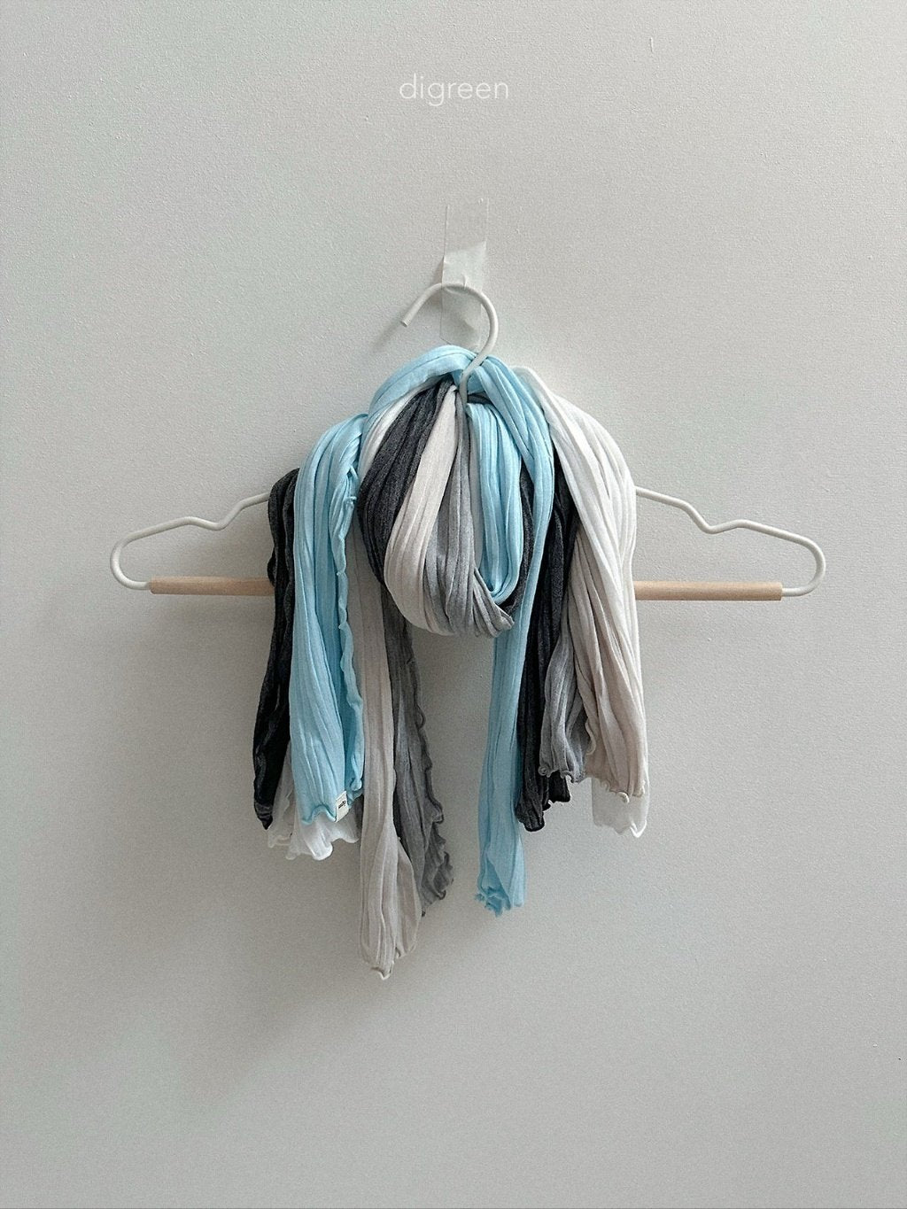 ［digreen］Wrinkle scarf