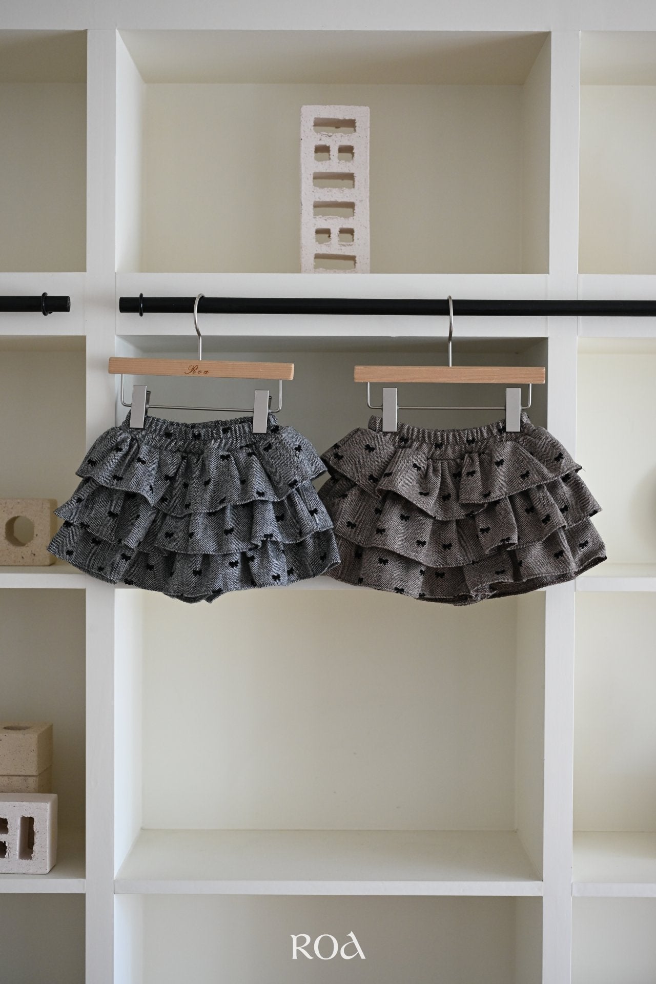 ［ROA］Chloe ribbon cancan pants