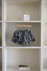 ［ROA］Chloe ribbon cancan pants