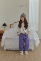 ［Melikey］Button color jogger pants
