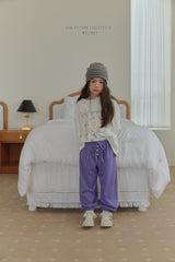 ［Melikey］Button color jogger pants