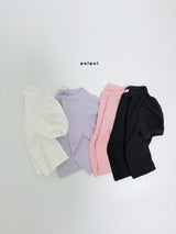 ［puipui］Eve eyelet puff tops