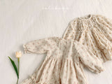 ［valubebe］Saffron flower one-piece (baby)