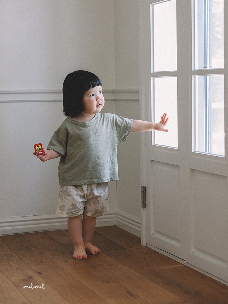 ［melmel］Garden short pants