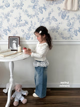 ［second moment］Frill collar rib tops