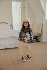 ［Melikey］Button color jogger pants