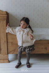 ［ROA］Chloe ribbon cancan pants